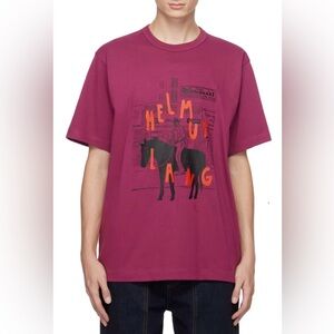 NWT Helmut Lang Sargent cowboy capsule tee XL